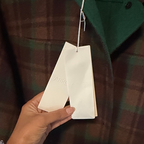 ARKET Plaid Button-Up Jacket - 38/6 - Picture 9 of 9